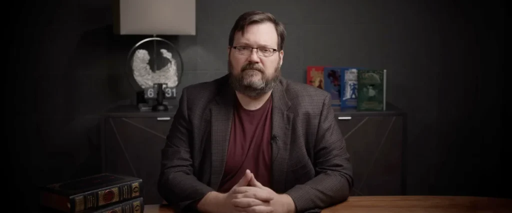 fantasy-novelist-brandon-sanderson-challenges-ai-art-paradigm-at-dragonsteel-nexus-emphasizing-human-agency-and-the-transformative-power-of-creation