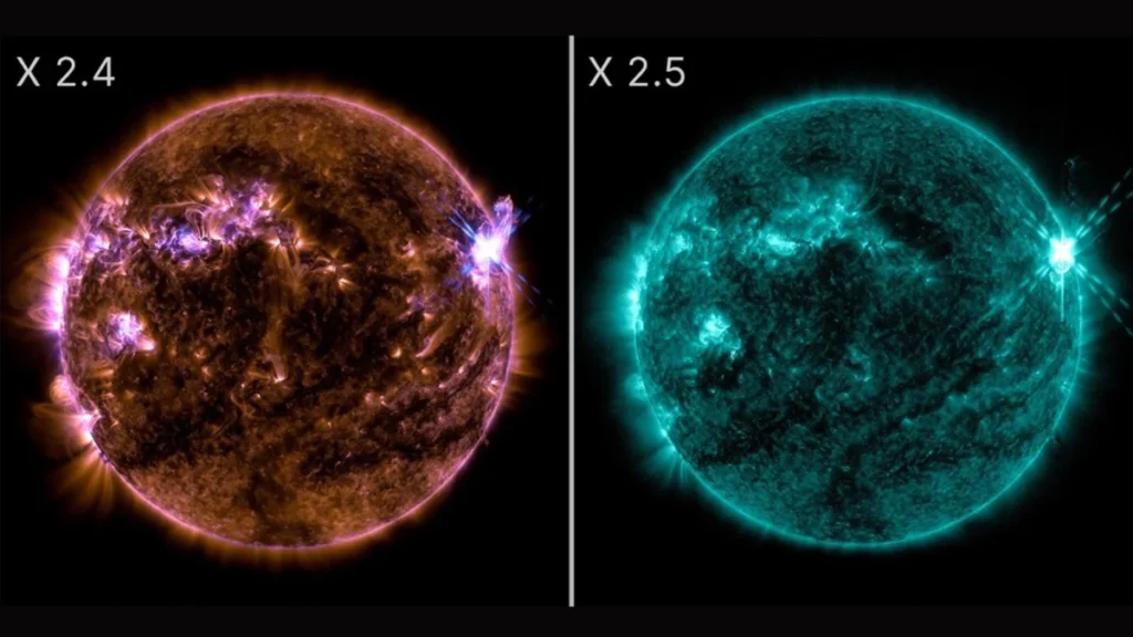 nasa-solar-dynamics-observatory-records-consecutive-x-class-solar-flares-as-solar-cycle-25-maintains-peak-activity-levels