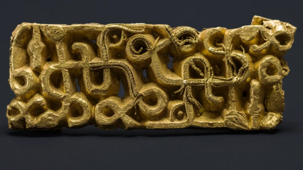 discovery-of-rare-6th-century-gold-sword-fitting-in-norway-sheds-new-light-on-migration-period-elite