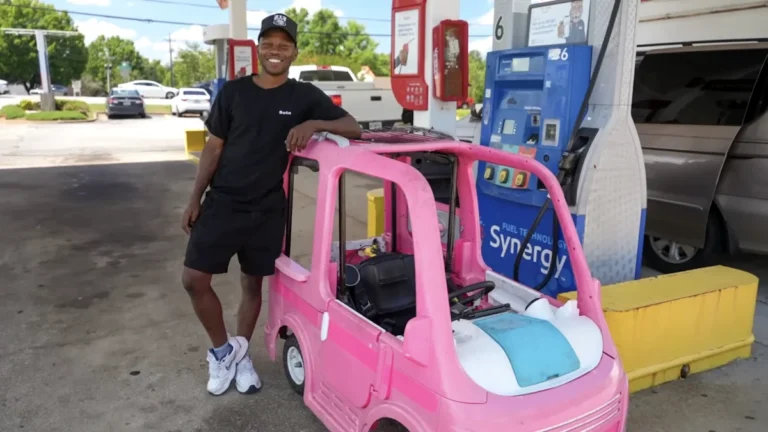 gas-crisis-spurs-creative-commuting-as-georgia-man-turns-barbie-toy-into-gas-sipping-alternative