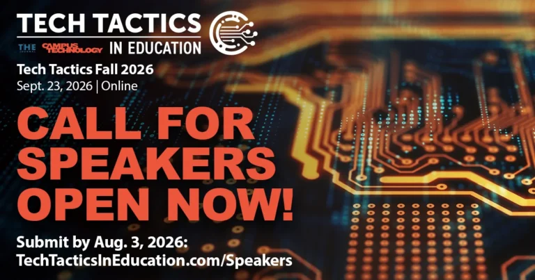 call-for-speakers-now-open-for-tech-tactics-in-education-fall-2026