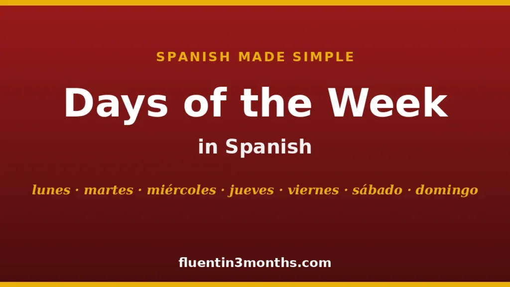 mastering-the-days-of-the-week-in-spanish-a-comprehensive-guide-to-linguistic-and-cultural-nuances